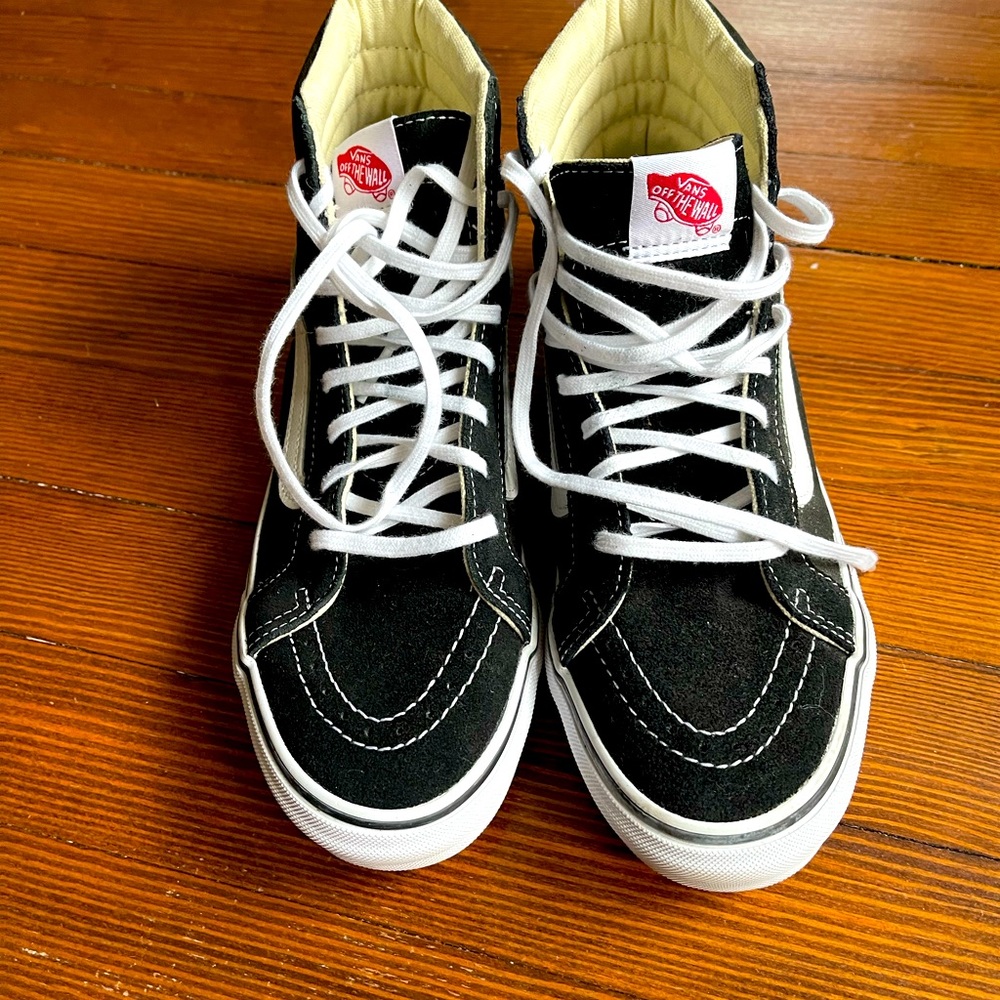 Vans SK8-HI High Top Black Sneakers 9